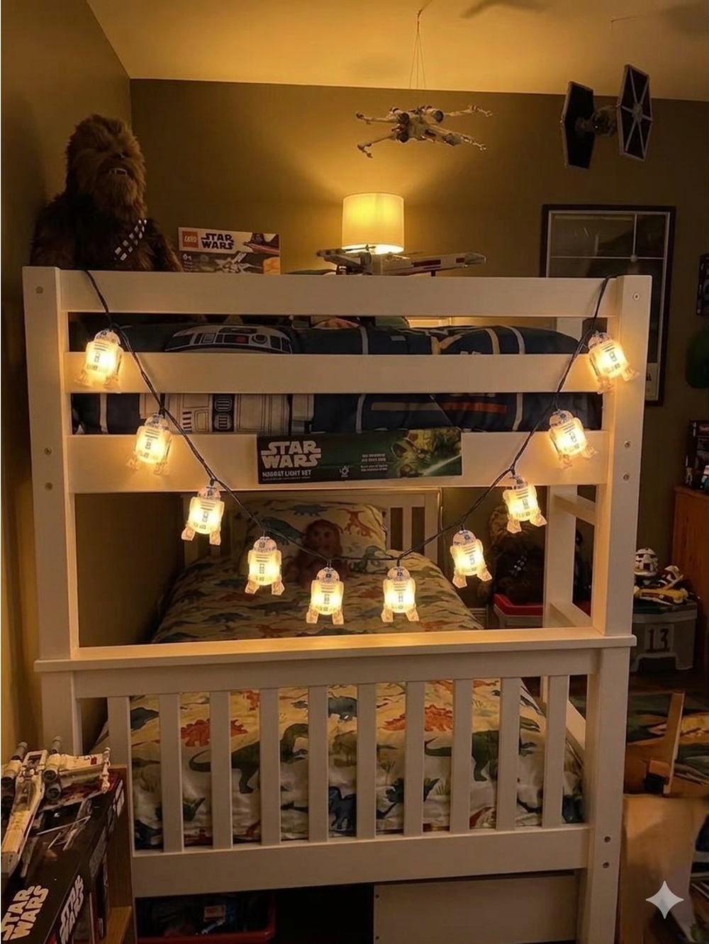 Star Wars Warm String Lights